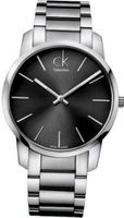 Calvin Klein K2G21161 Silver Stainless-Steel Swiss Quartz with Black Dial