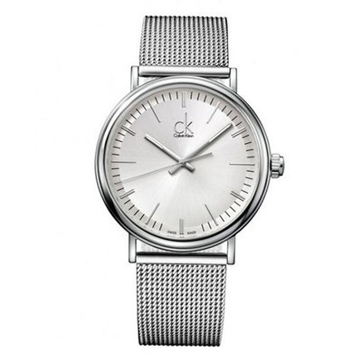 Calvin Klein K3W21126 Surround - Silver Dial Stainless Steel Case Quartz Movement