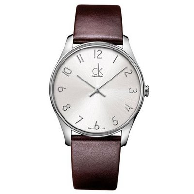 Calvin Klein K4D211G6 38mm Stainless Steel Case Crocodile Mineral