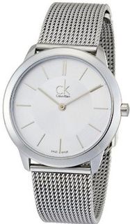Calvin Klein Minimal Collection Stainless Steel Silver Dial - K3M22126