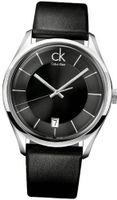 Calvin Klein Quartz Leather Band Black Dial - K2H21102