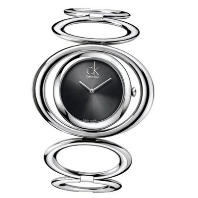 Calvin Klein Stainless Steel Round Black Dial - K1P23102