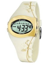 Calypso K5523/1 Yellow Strap Gold Design Digital