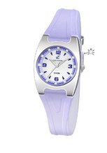 Calypso K6042/6 Plastico White Dial Lilac Strap