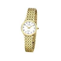 Candino Ladies' Quartz with a White Dial and Gold Stainless Steel Plated Bracelet C4365/1