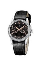 Candino quartz with black Dial analogue Display and black leather Strap C4447/3