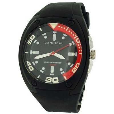 Cannibal Active Black Plastic Strap Children's Sports CJ187-03