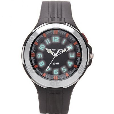 Cannibal Active Black Plastic Strap Children's Sports CJ211-03