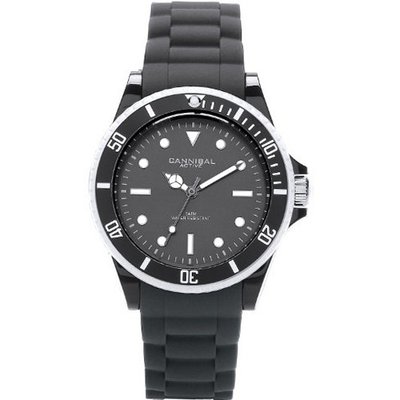 Cannibal Active Black & White Rubber Strap Childrens Boys Sports CJ238-03