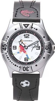 Cannibal Active Boys Black PU Strap Children's Football CJ191-03