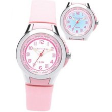 Cannibal Active Girls Backlight 10ATM Pink Plastic Strap Sports CK212-14