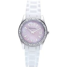 Cannibal CL218-14 Ladies Pink White Silicone