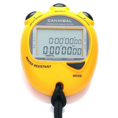 Cannibal Unisex Quartz with Lcd Dial Analogue Display and Black Fabric and Canvas Bangle CS188-18