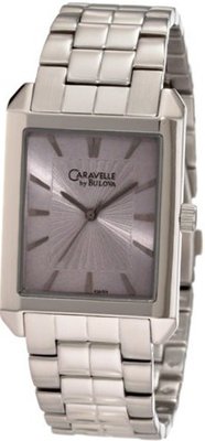 Caravelle by Bulova 43A104 Silvertone