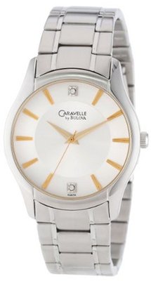Caravelle by Bulova 43A114 Stainless Steel Bracelet