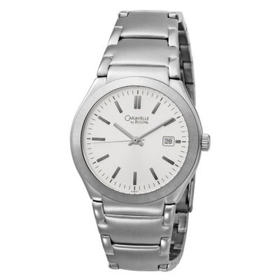 Caravelle by Bulova 43B37 Bracelet Silver Dial