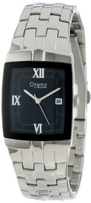 Caravelle by Bulova 43B43 Bracelet Black Dial