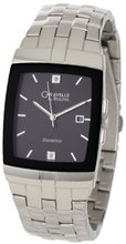 Caravelle by Bulova 43D101 Dramatic Black Diamond Dial