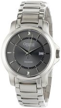 Caravelle by Bulova 43D102 Distinctive Grey Diamond Dial