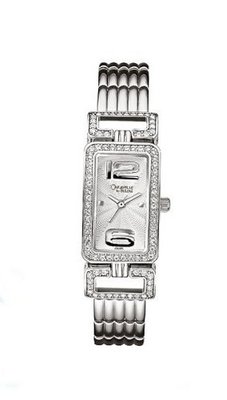 Caravelle by Bulova 43L005 Ladies Stainless Steel Crystal
