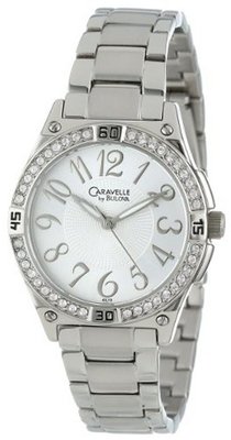 Caravelle by Bulova 43L113 Swarovski Crystal Accented Bracelet