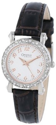 Caravelle by Bulova 43L126 Full 44 Crystal Bezel