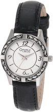 Caravelle by Bulova 43L132 Antique Black leather strap