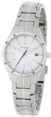 Caravelle by Bulova 43M103 Silver Dial Bracelet