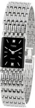 Caravelle by Bulova 43P005 Diamond Accented Black Dial