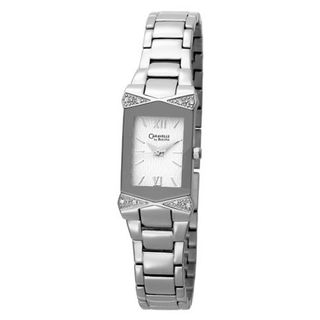 Caravelle by Bulova 43R002 Diamond Accented Silver Dial