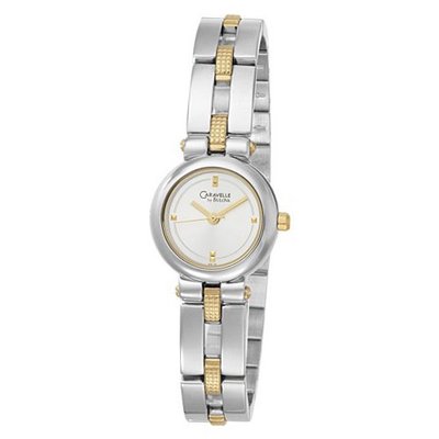 Caravelle by Bulova 45L111 Silver Dial Metal Bracelet