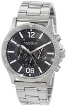 Caravelle New York 43A115 Analog Display Japanese Quartz White