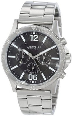 Caravelle New York 43A115 Analog Display Japanese Quartz White