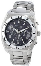 Caravelle New York 43A120 Analog Display Japanese Quartz White Dress