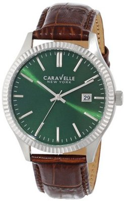 Caravelle New York 43B133 Analog Display Japanese Quartz Brown