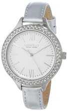 Caravelle New York 43L167 Analog Display Japanese Quartz Silver