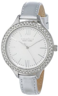 Caravelle New York 43L167 Analog Display Japanese Quartz Silver