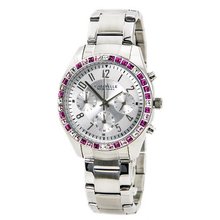 Caravelle New York 43L172 Ladies Melissa Silver Chronograph
