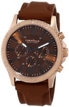 Caravelle New York 44A102 Analog Display Japanese Quartz Brown
