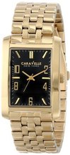 Caravelle New York 44A103 Analog Display Japanese Quartz Yellow