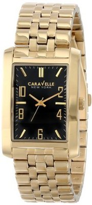 Caravelle New York 44A103 Analog Display Japanese Quartz Yellow