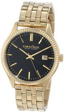 Caravelle New York 44B105 Analog Display Japanese Quartz Yellow