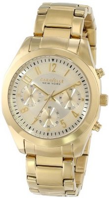 Caravelle New York 44L118 Analog Display Japanese Quartz Yellow