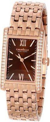 Caravelle New York 44L120 Analog Rose Gold Dress