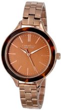 Caravelle New York 44L128 Analog Display Japanese Quartz Rose Gold