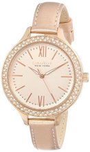 Caravelle New York 44L132 Analog Display Japanese Quartz Rose Gold
