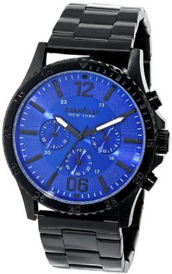 Caravelle New York 45A106 Analog Display Japanese Quartz Black