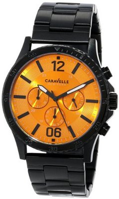 Caravelle New York 45A108 Analog Display Japanese Quartz Black