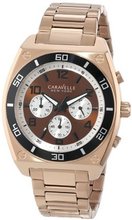 Caravelle New York 45A110 Analog Display Japanese Quartz Rose Gold