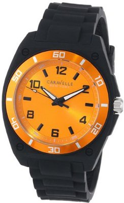 Caravelle New York 45A112 Analog Display Japanese Quartz Black